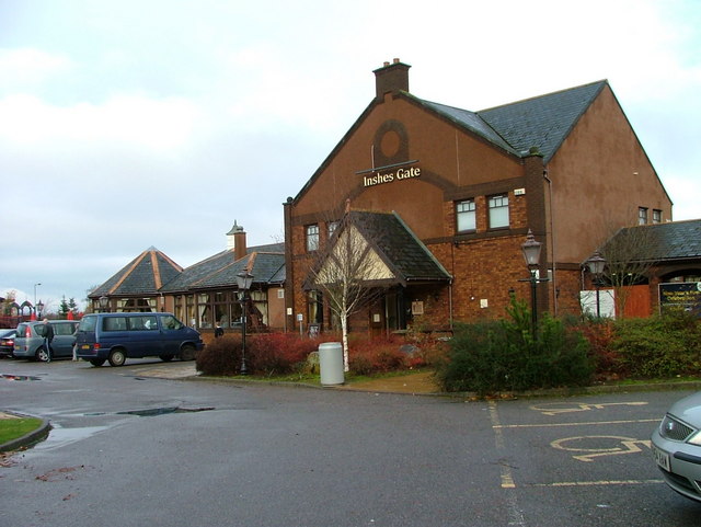 Brewers Fayre at Inshes Gate, photographed in 2009, representing the restaurant chain that formerly hosted Charlie Chalk Fun Factories.