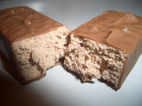 The 2006 review showed the light whipped centre beneath Flyte’s chocolate coating.